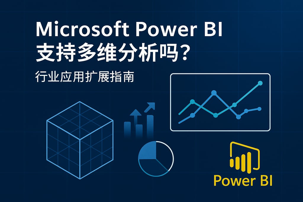 Microsoft Power BI支持多维分析吗？行业应用扩展指南